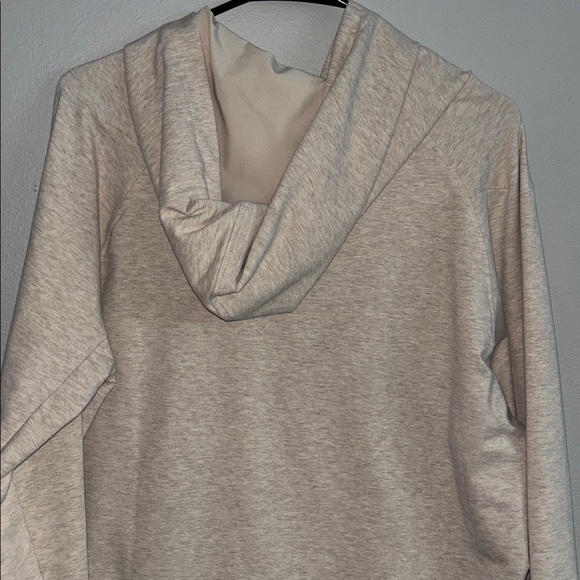 Men's Casual Beige Hoodie Sweater - Picture 8 of 8